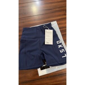 LSKD Rep Ultra High-Rise 4" Short Pockets Future Navy-White WTGH0022 Size S